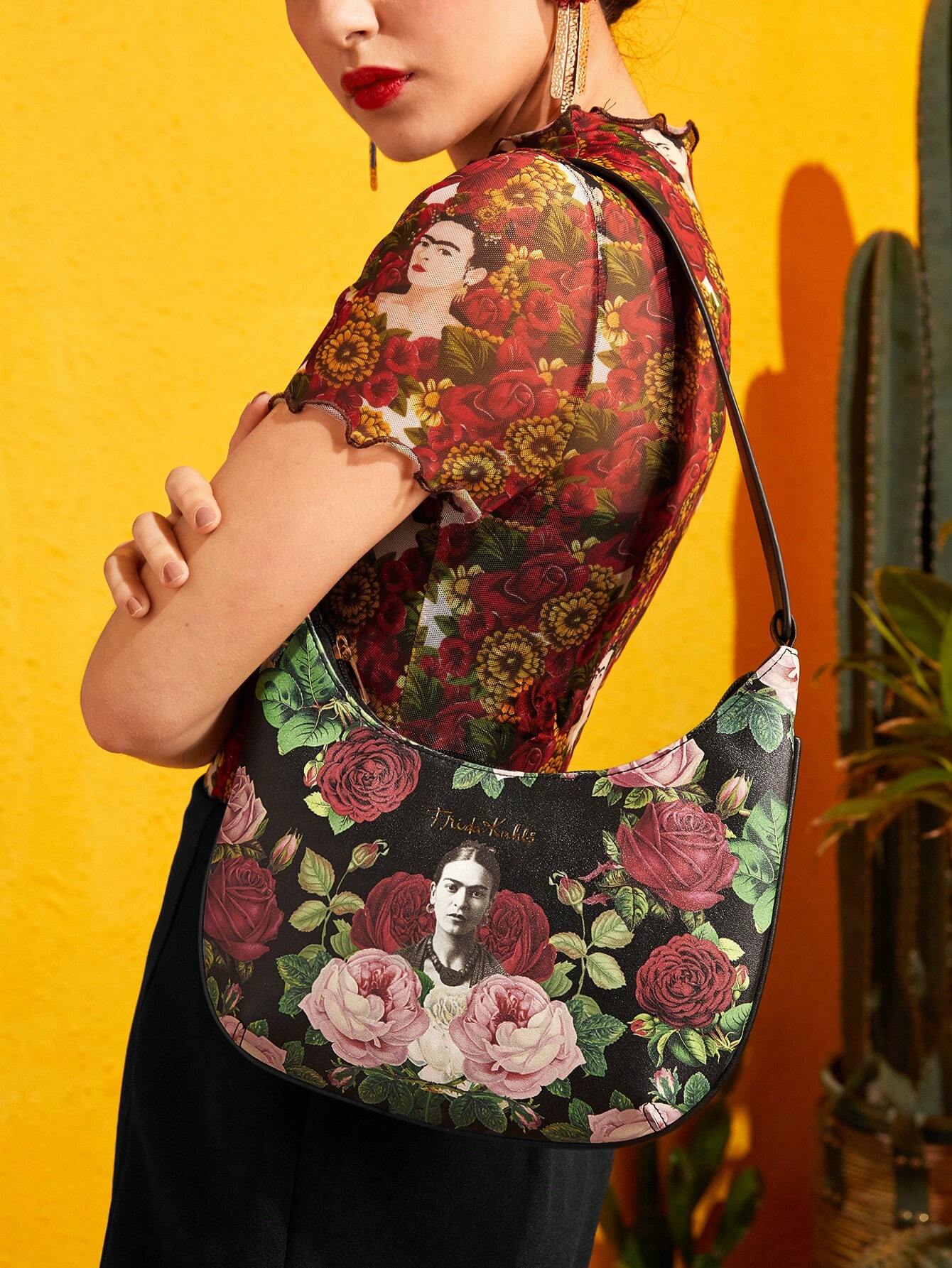 Frida™ Hobo Bag With Free Fashion Bandana