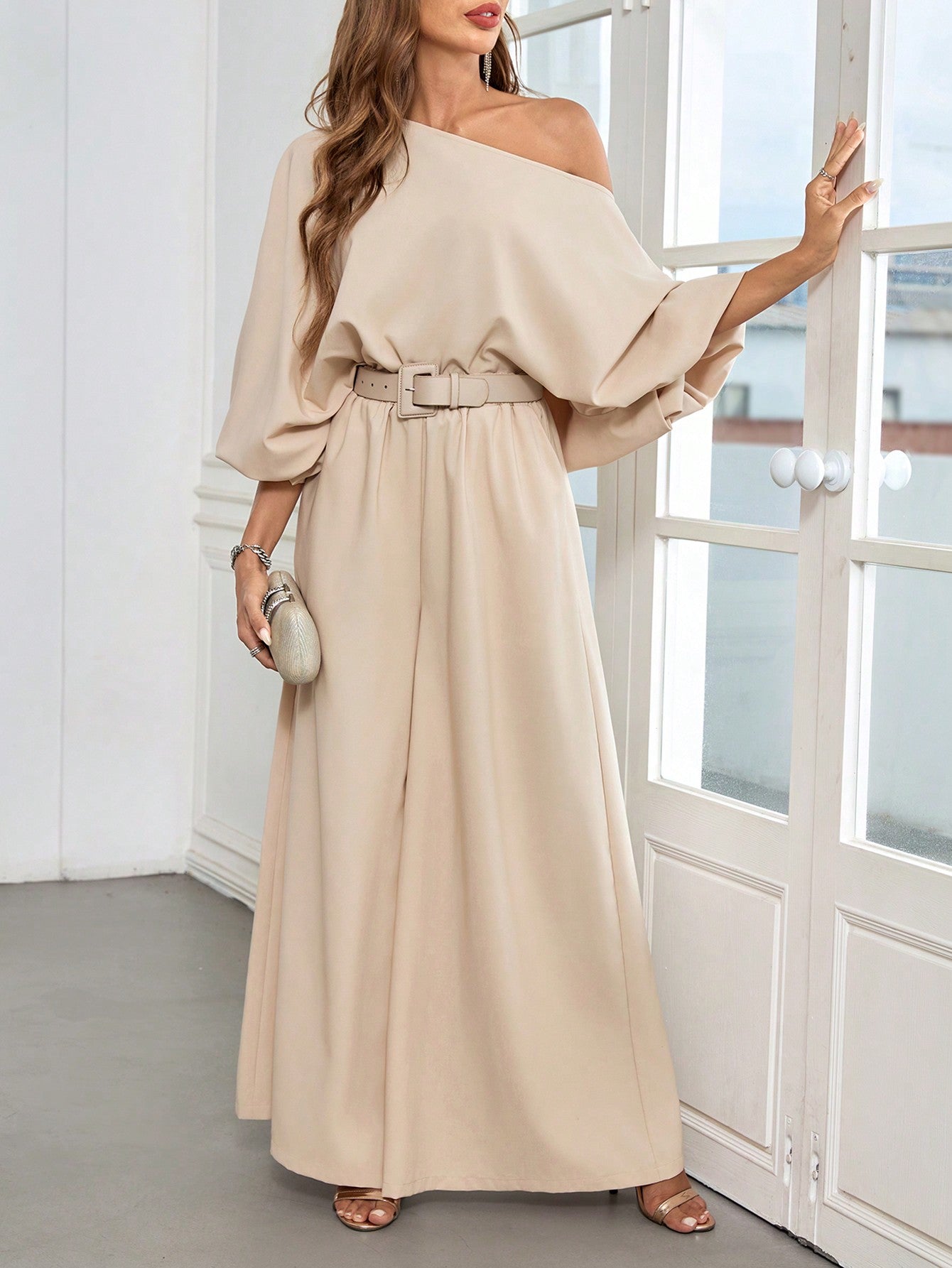 The Harmony™ Beige Two-Piece Set