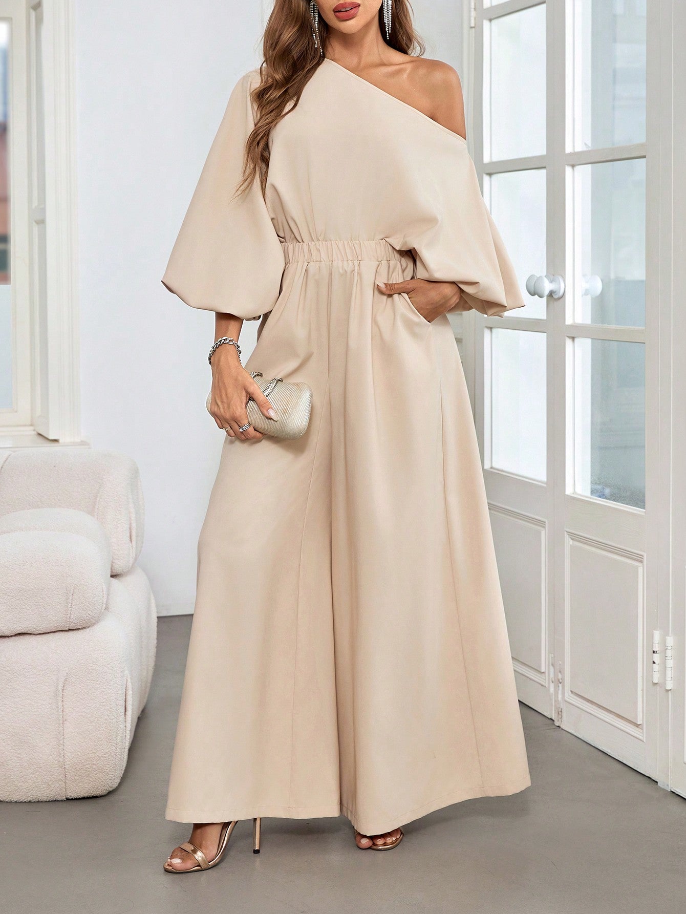 The Harmony™ Beige Two-Piece Set