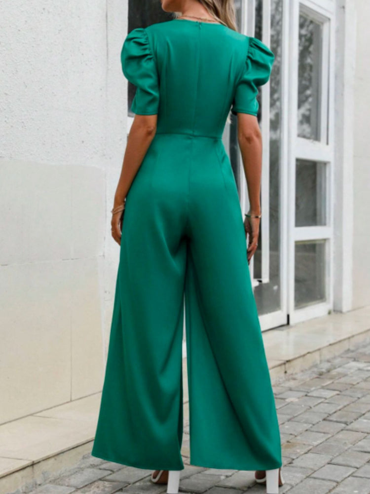 Emily™ Chic V-Neck Jumpsuit