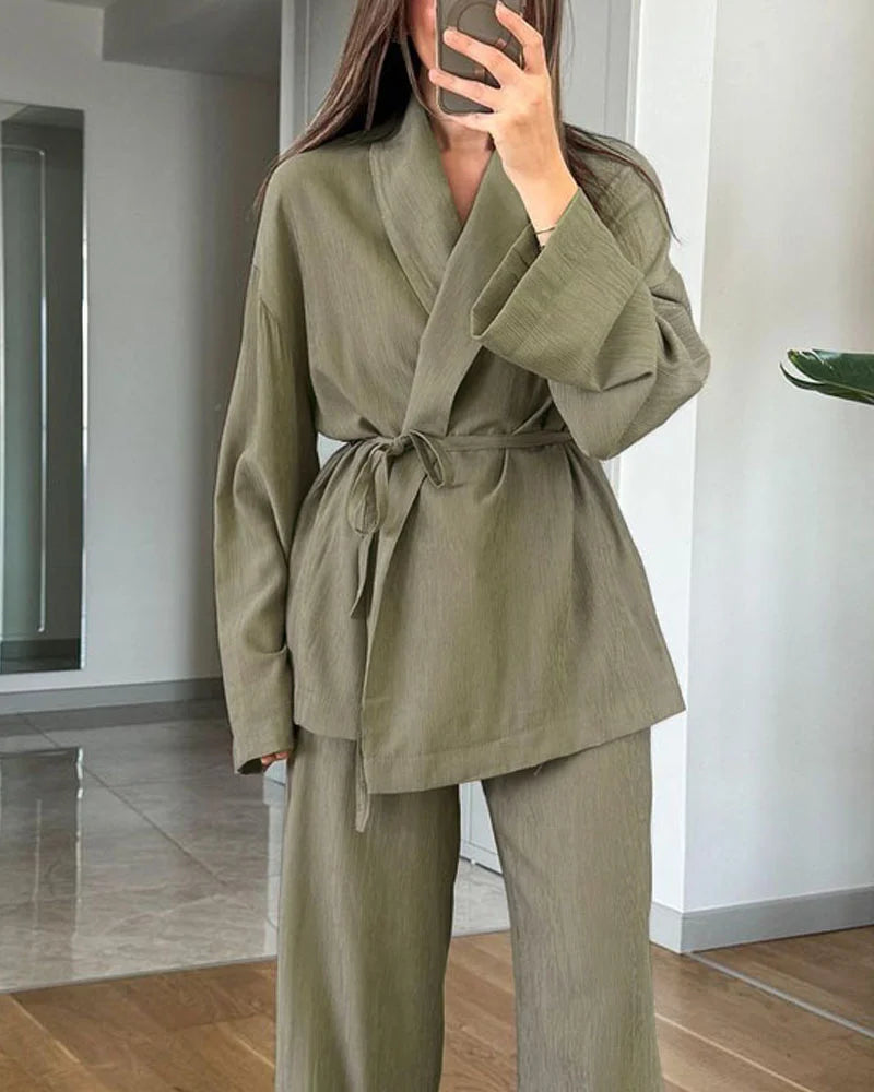 Ida™ Casual Kimono Style Lounge Set